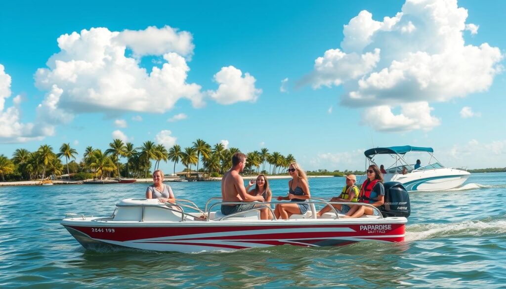 family-friendly boat rentals Cape Coral