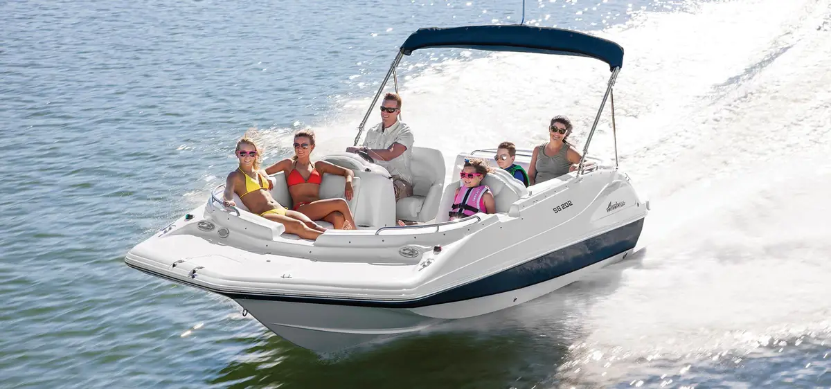 Boating scene from the article